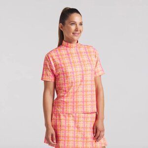 Puma x Dani Dazey Cloudspun Mock Neck Golf Polo S